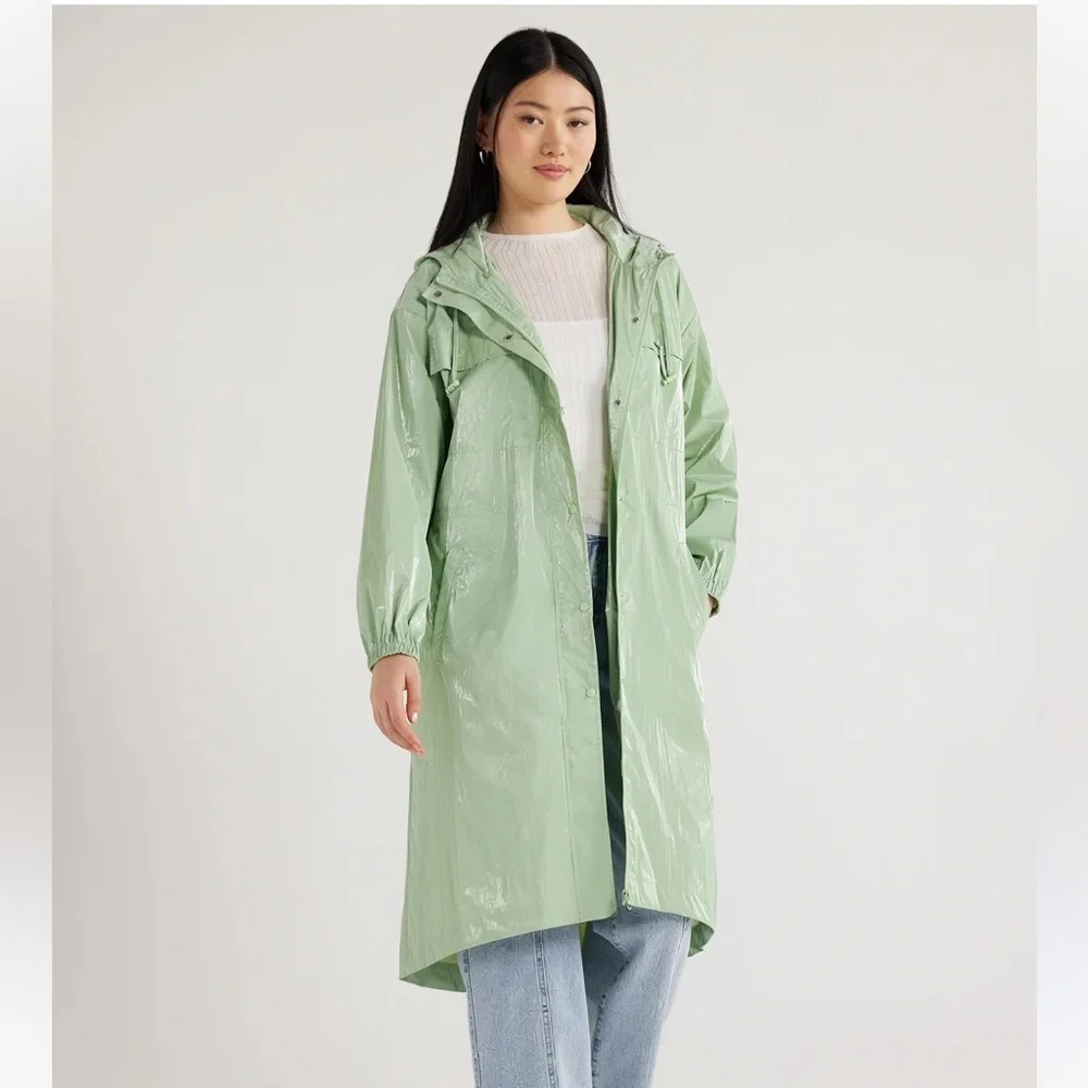 NWT • Scoop • Anorak Jacket • Mist Green • - Picture 3 of 5